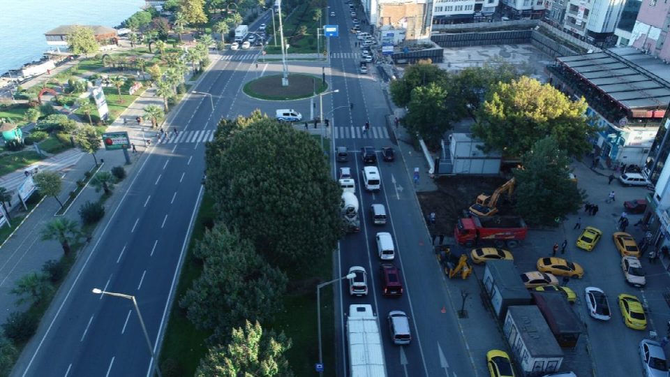 Yeni kavşak düzenlemesi start aldı