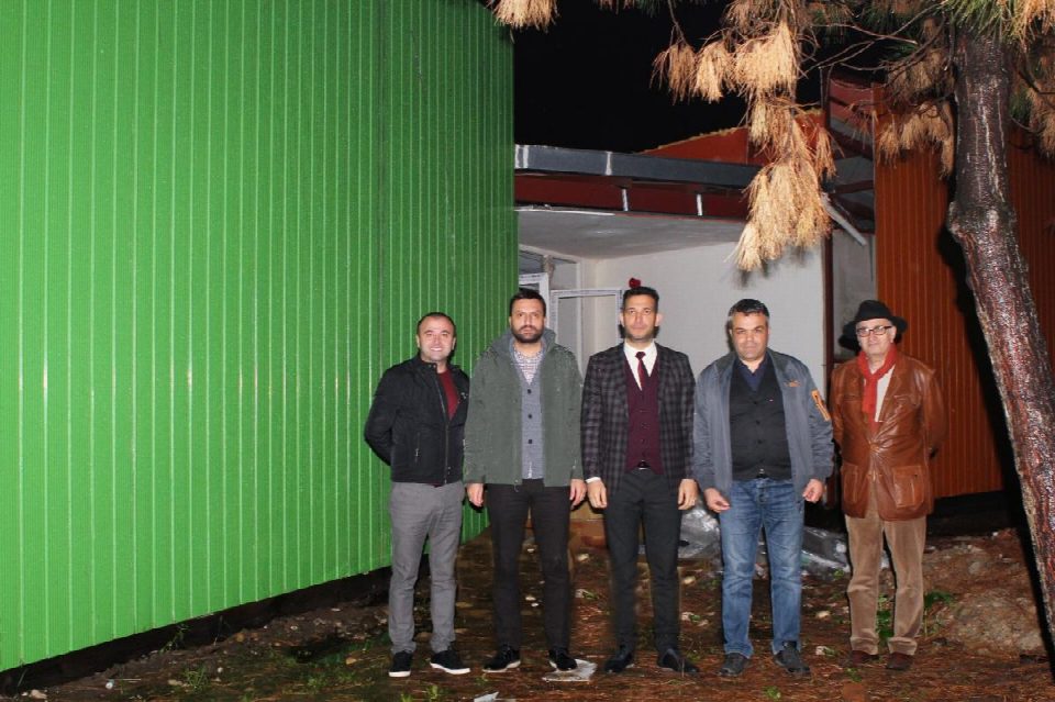 Yıldırım Kızılay'ın Fatsa'da yaptırdığı anaokulunda incelemelerde bulundu