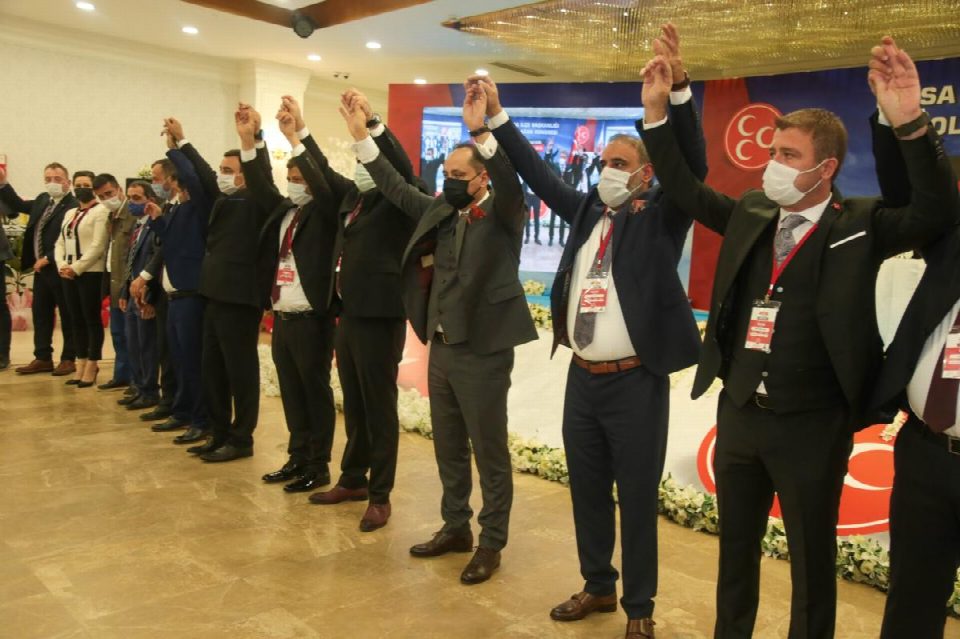 MHP Fatsa ilçe kongresi yapıldı.. Murat Kaçak güven tazeledi