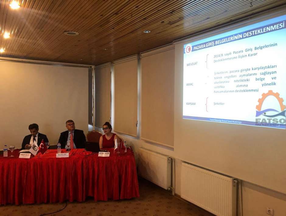 Dış Ticaret Seminerimize Yoğun katılım