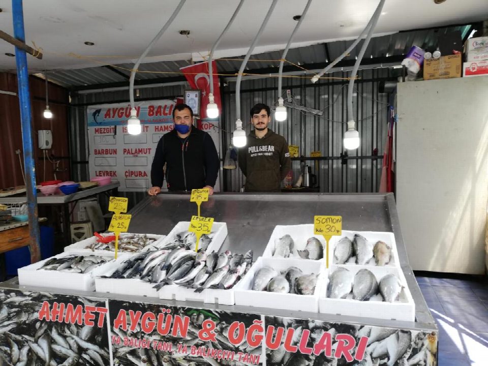 Tezgahlar kültür balıklarına kaldı
