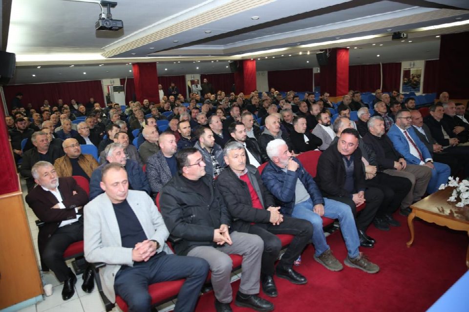 ENVER YILMAZ ŞOFÖR ESNAFIYLA BULUŞTU