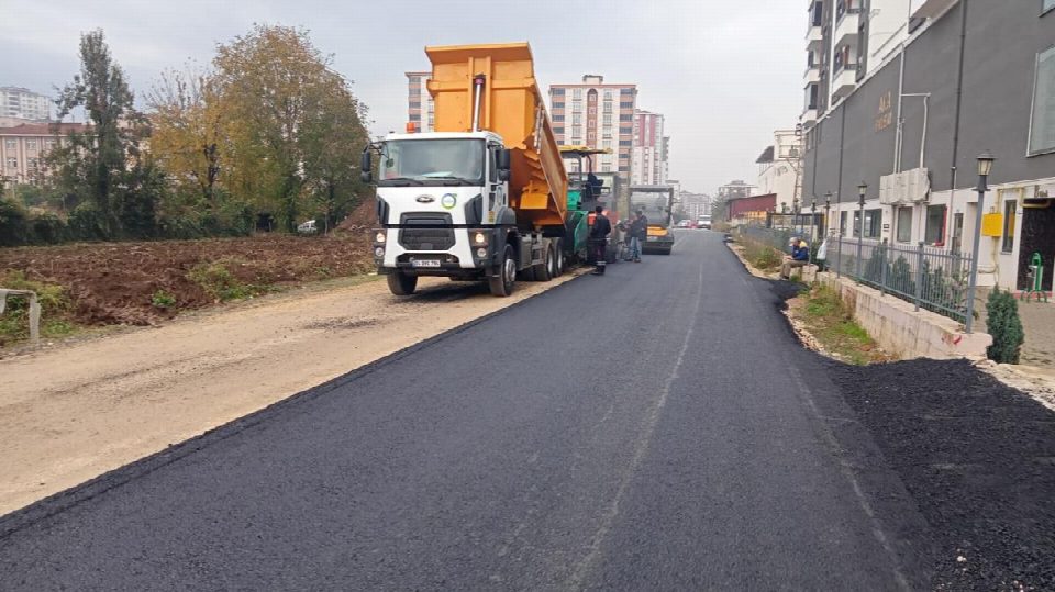Fatsa’nın sokak ve caddeleri asfalt ile buluşuyor