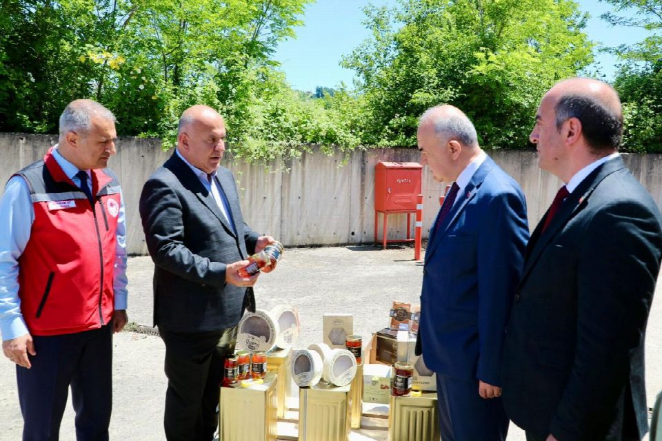 Ordu’dan İngiltere’ye Bal ihracatı yapıldı