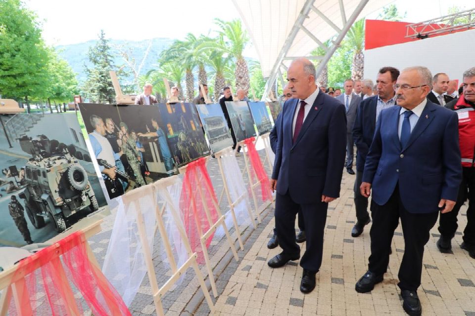 15 Temmuz Milli birlik günü dijital gösterim merkezi açıldı
