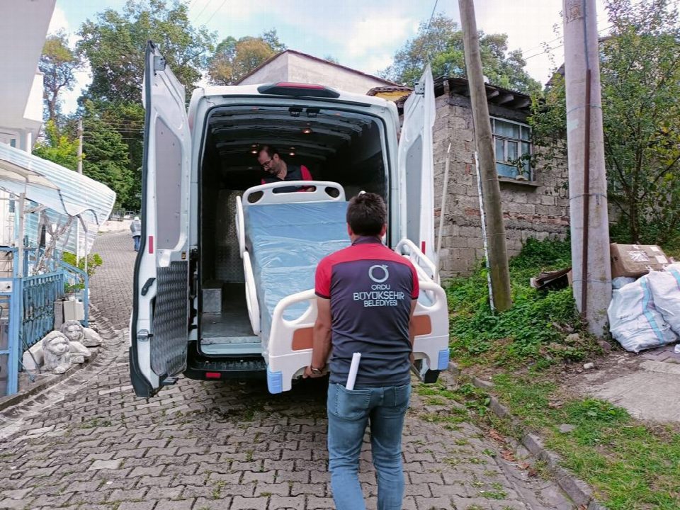 Büyükşehir her an onların yanında