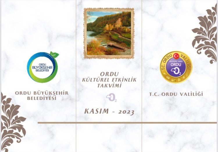“Ordu Kültürel Etkinlikler Takvimi” oluşturuldu