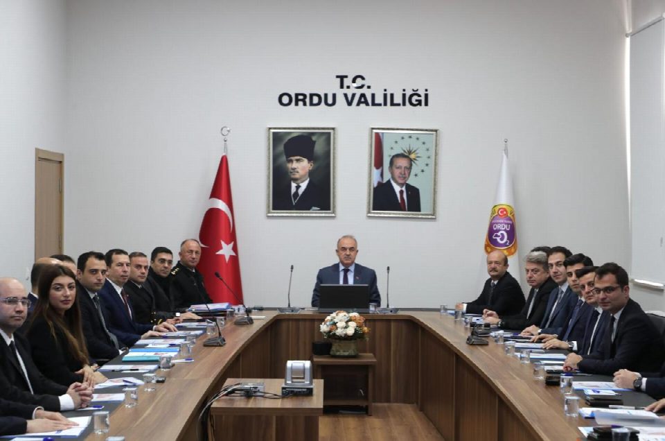 Kış tedbirleri değerlendirildi