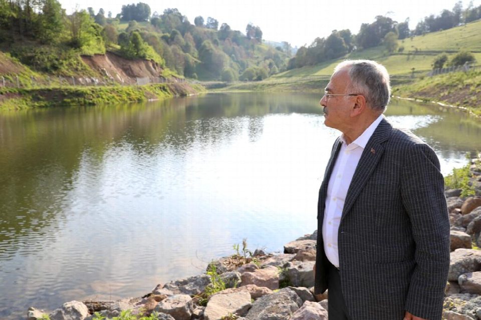 ORDU’DA SULAR AKIP GİTMİYOR... BÜYÜKŞEHİRDEN 10 İLÇEYE 61 GÖLET
