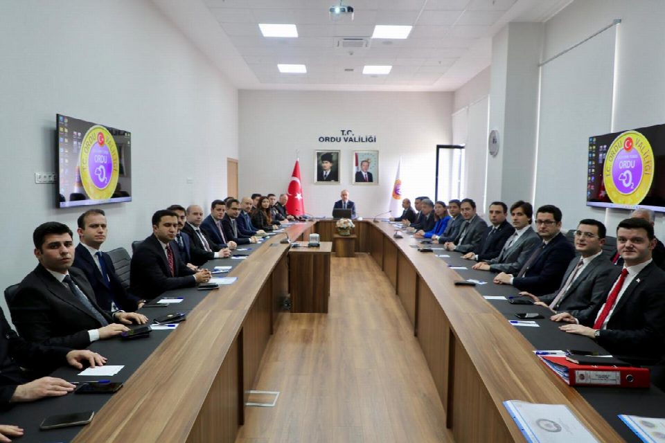 Seçim güvenliği toplantısı yapıldı