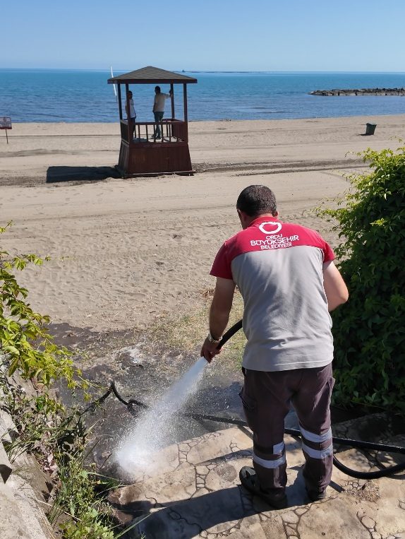 Ordu plajları büyükşehir ile tertemiz
