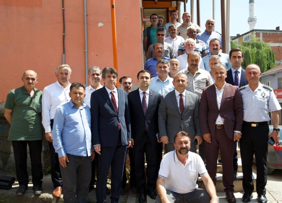 Vali Sonel, Korgan ilçemizde ziyaret ve temaslarda bulundu