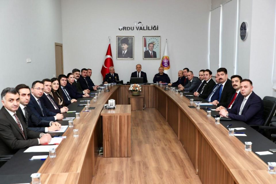 İl Güvenlik ve Koordinasyon Toplantısı Yapıldı