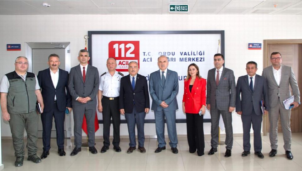 112 Acil çağrı hizmetleri İl koordinasyon kurulu toplantısı yapıldı