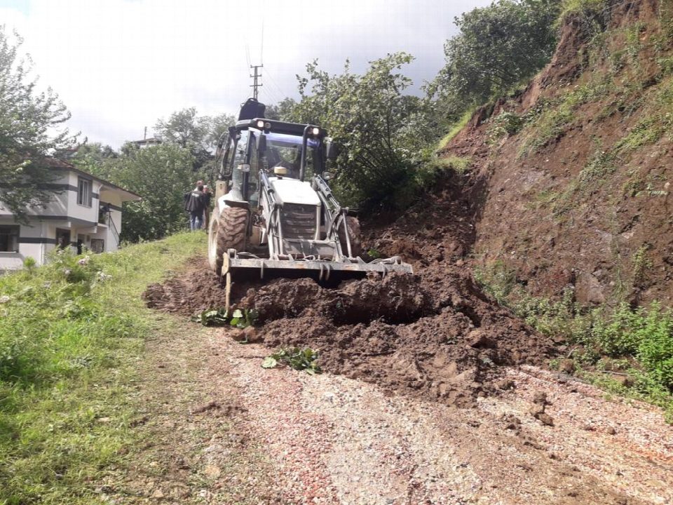 Ordu’da 255 ayrı noktada heyelan meydana geldi