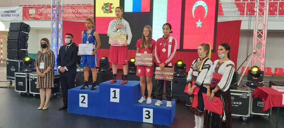 Sudenaz Avrupa 3. sü oldu