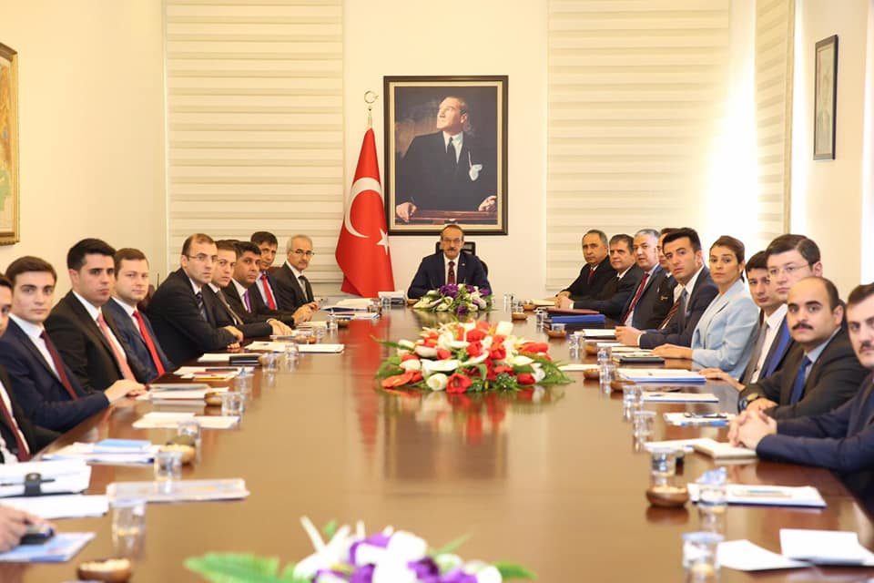 Ekim Ayı Kaymakamlar Toplantısı Yapıldı
