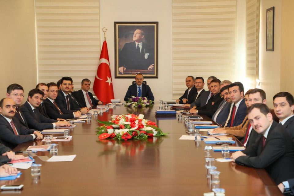 Mart ayı Kaymakamlar toplantısı yapıldı