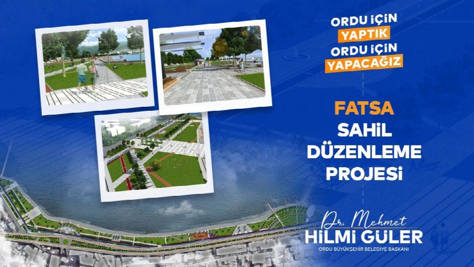 Fatsa sahilinde büyük dönüşüm başlıyor