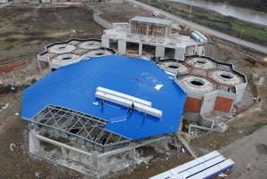 SPOR KOMPLEKSİ KABA İNŞAATI BİTİYOR