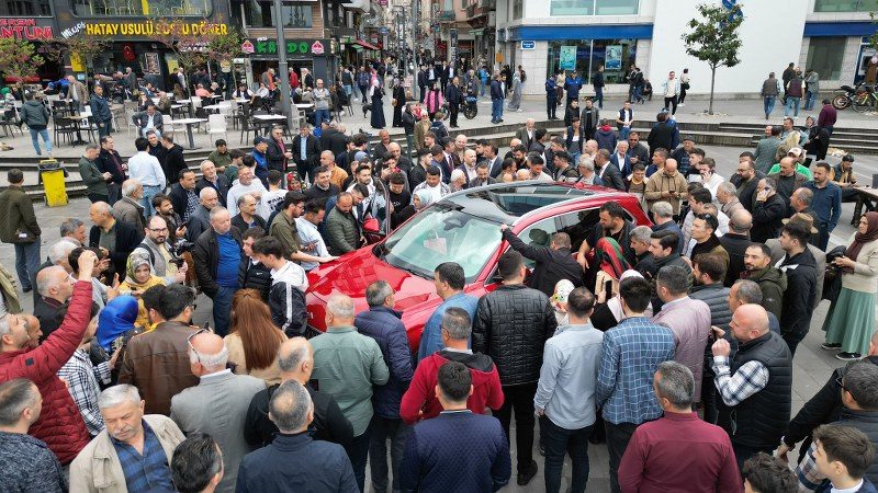 Fatsa’da TOGG izdihamı