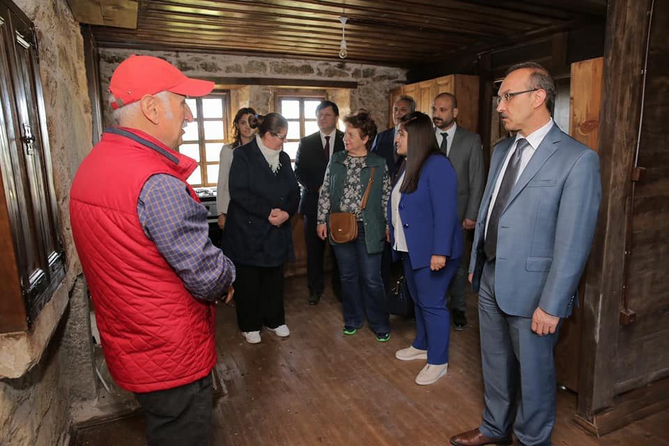 Kabakdağında Organik ürünler pazarı açıldı