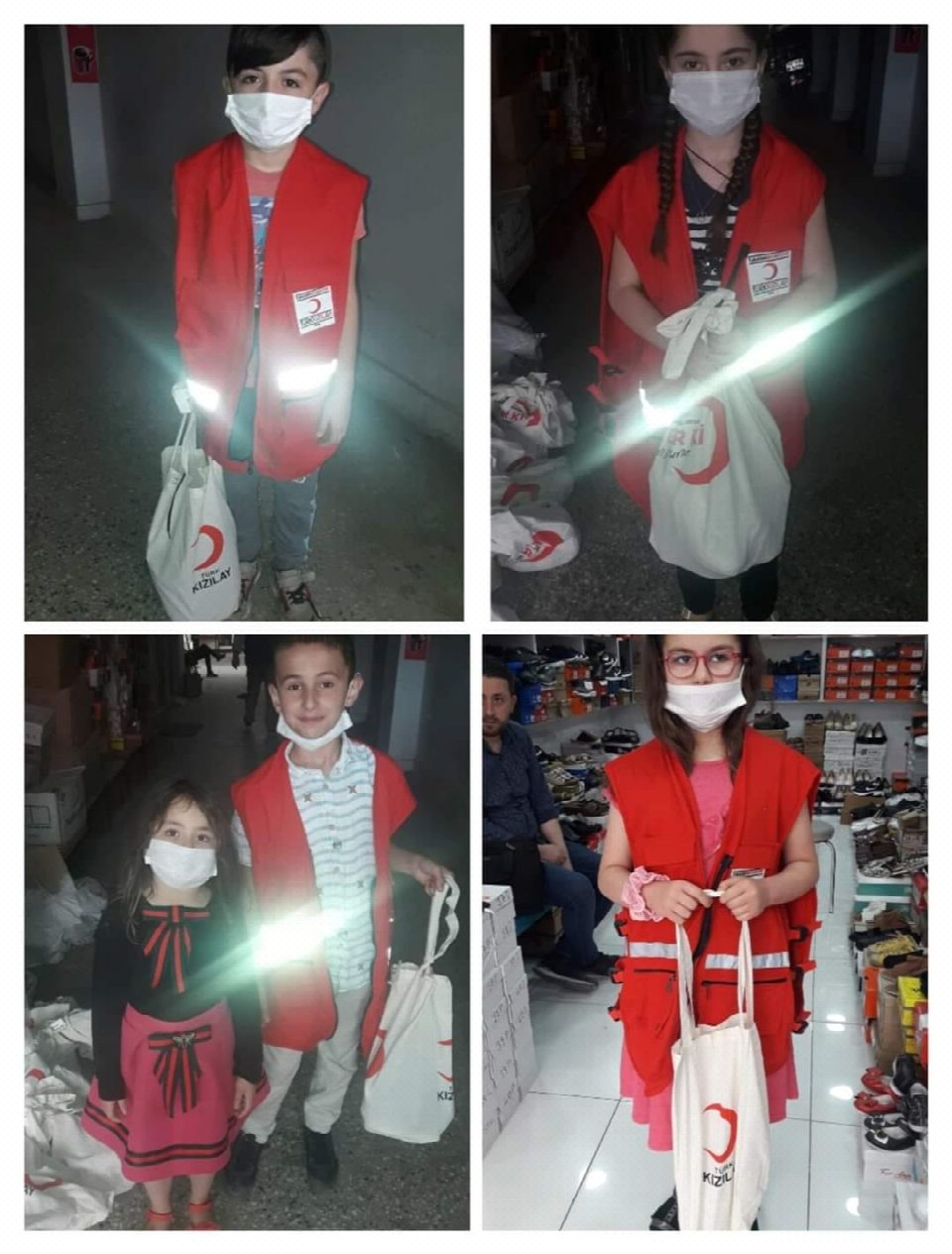 KIZILAY ÇOCUKLARI SEVİNDİRDİ