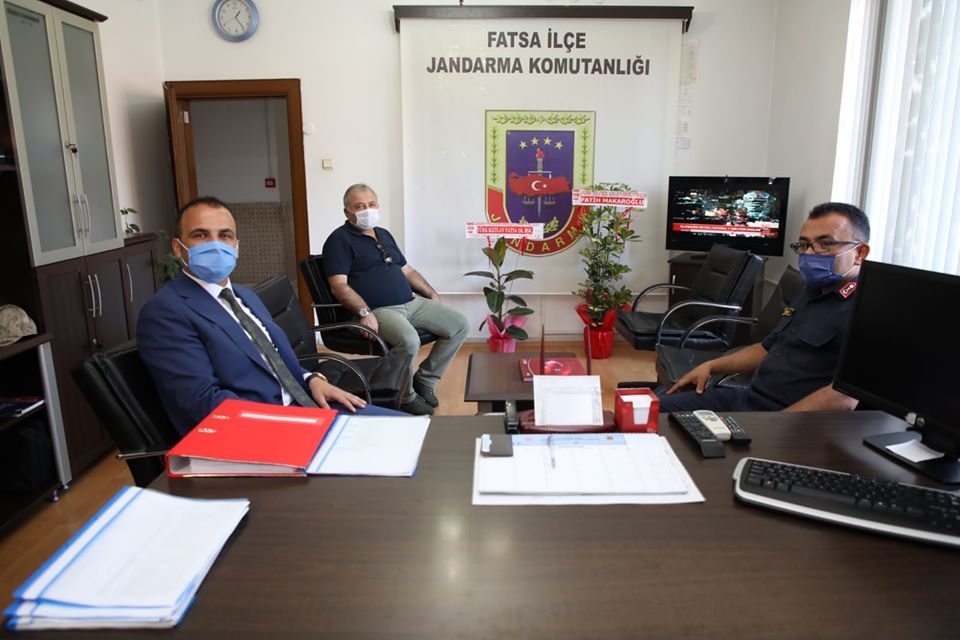 Fatsa Belediye Başkanı Etem Kibar Jandarmamızın varlığı bizler için büyük güvence”