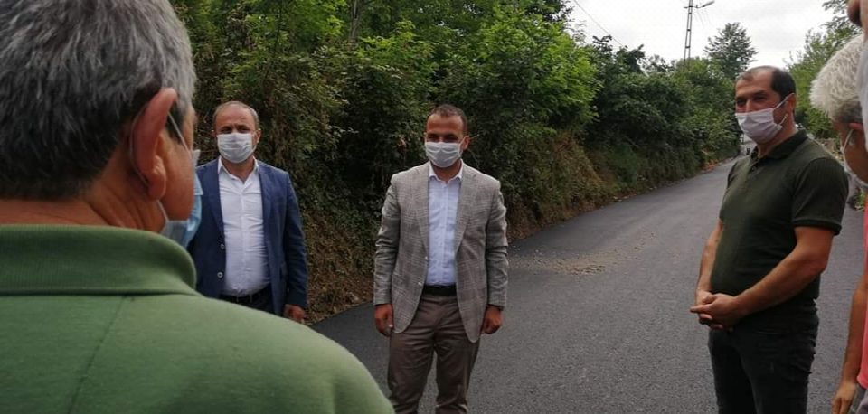 Yalıköy Köseli – Sırakovancı - Kutluca gurup yolu tozdan çamurdan kurtuluyor