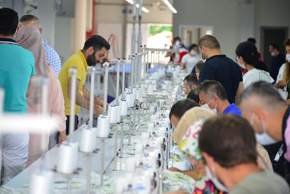 Tera Giyim 700 kişilik yeni yerinde