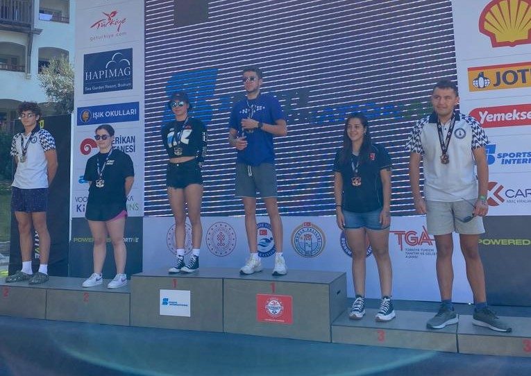 Triatlon sporcusu Kır’dan bir altın madalya daha