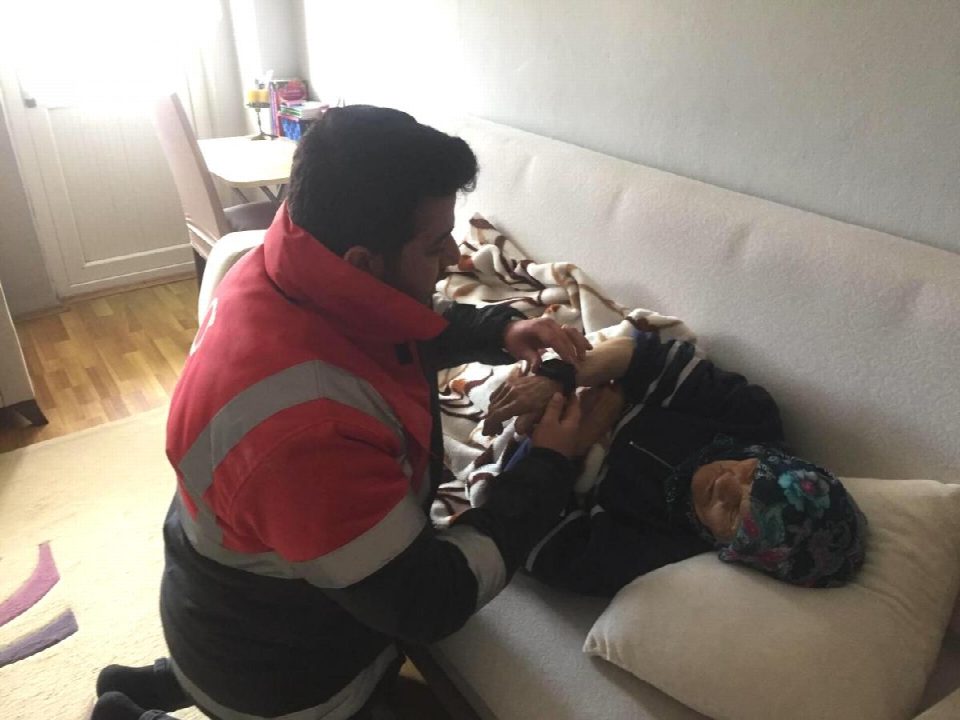 Fatma teyze artık güvende