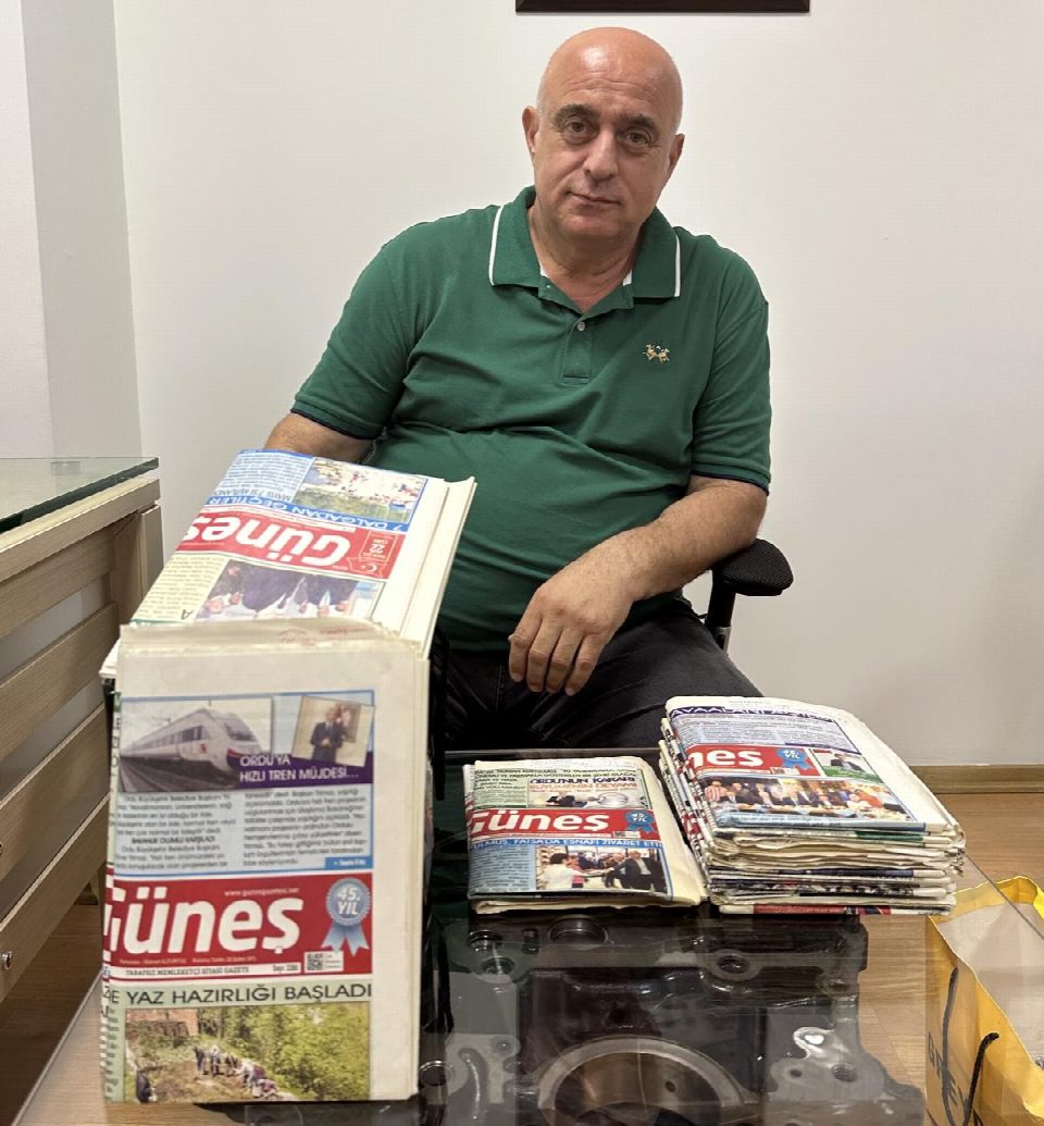 Fatsa hasretini Güneş gazetesi ile gideriyor