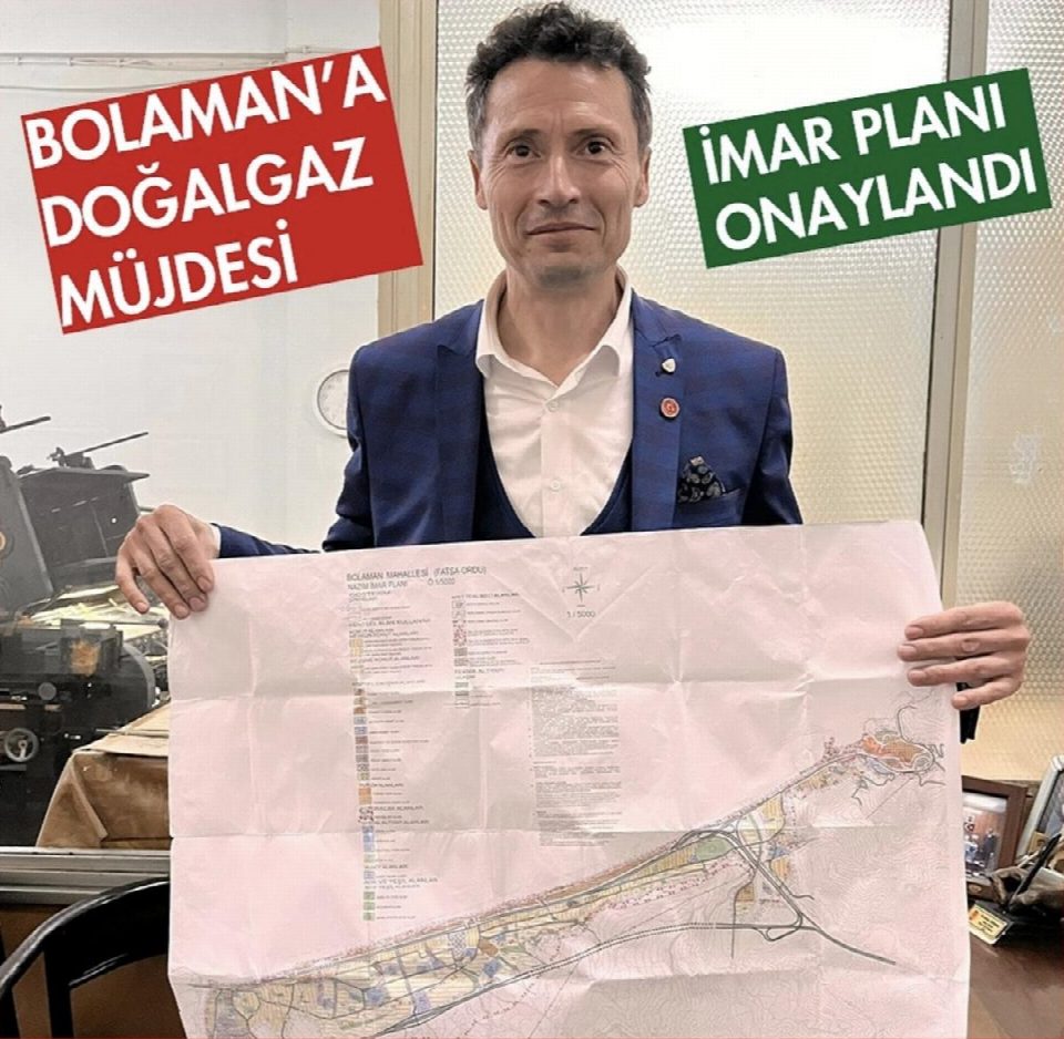 Bolaman’a doğalgaz müjdesi! imar planı onaylandı