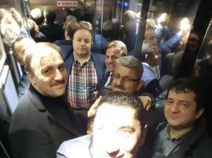 MİLLETVEKİLİ TAŞCI, ASANSÖRDE MAHSUR KALDI