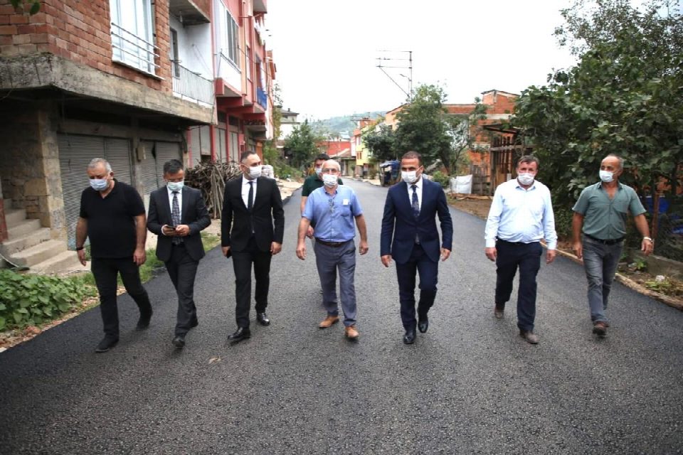 Örencik mahallesi konforlu asfaltına kavuştu