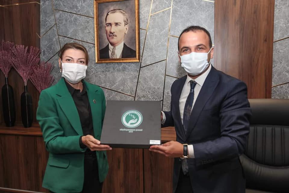 Türk Anneler Derneği Şubesi başkan Kibar'ı ziyaret etti