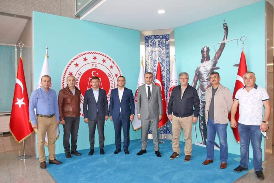 Yaran ve Kibar İstanbul Cumhuriyet başsavcısını ziyaret etti