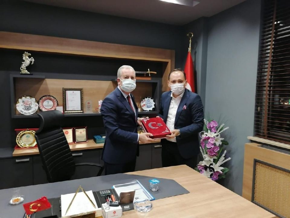 Sadir Durmaz MHP Fatsa İlçe Başkanlığını ziyaret etti