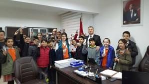 ÖĞRENCİLERDEN VERGİCİLERE ZİYARET