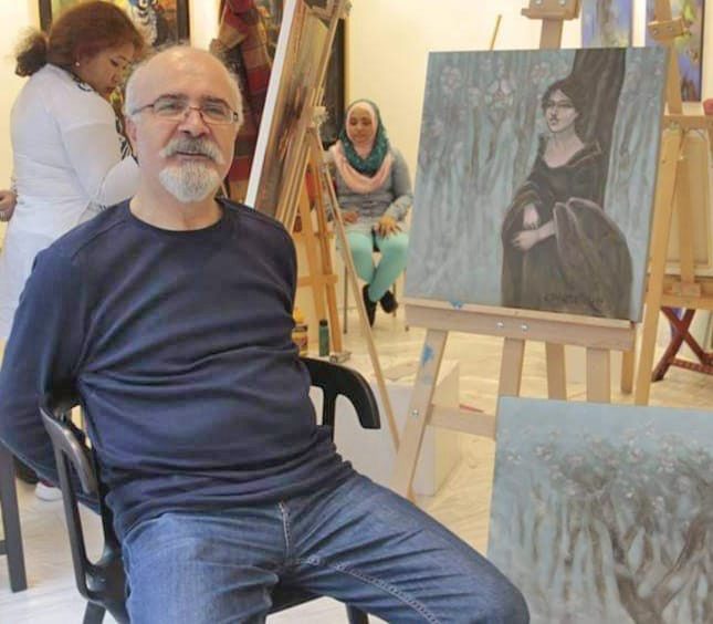 Ressam Celalettin Tandoğdu Covid 19 tedavisi görüyor