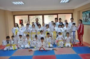 45 Sporcu bir üst kuşağa terfi etti