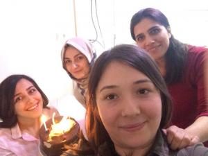 DERYA GÜLER'E 29 ŞUBAT DOĞUM GÜNÜ SÜRPRİZİ