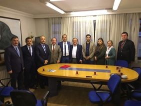 ORDU VAKFINA ZİYARETLER SÜRÜYOR...
