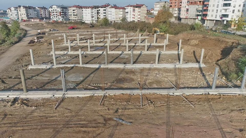 Kapalı pazar yeri, mart ayı sonunda hizmete giriyor