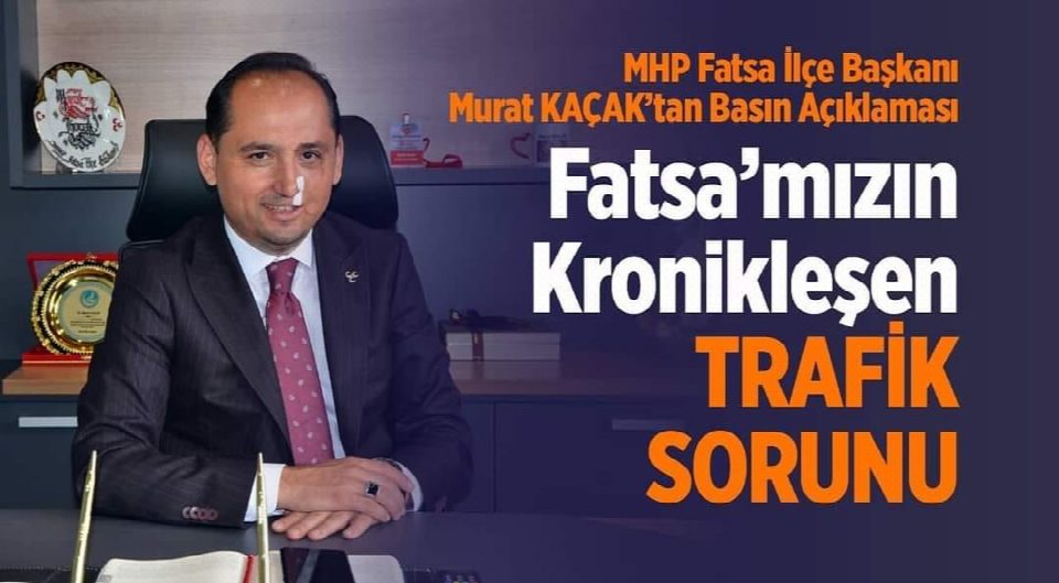 MHP Fatsa İlçe Başkanı Murat Kaçak “Sorunlar askıya alındı”