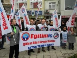 İTHAL ÖĞRETMENE HAYIR
