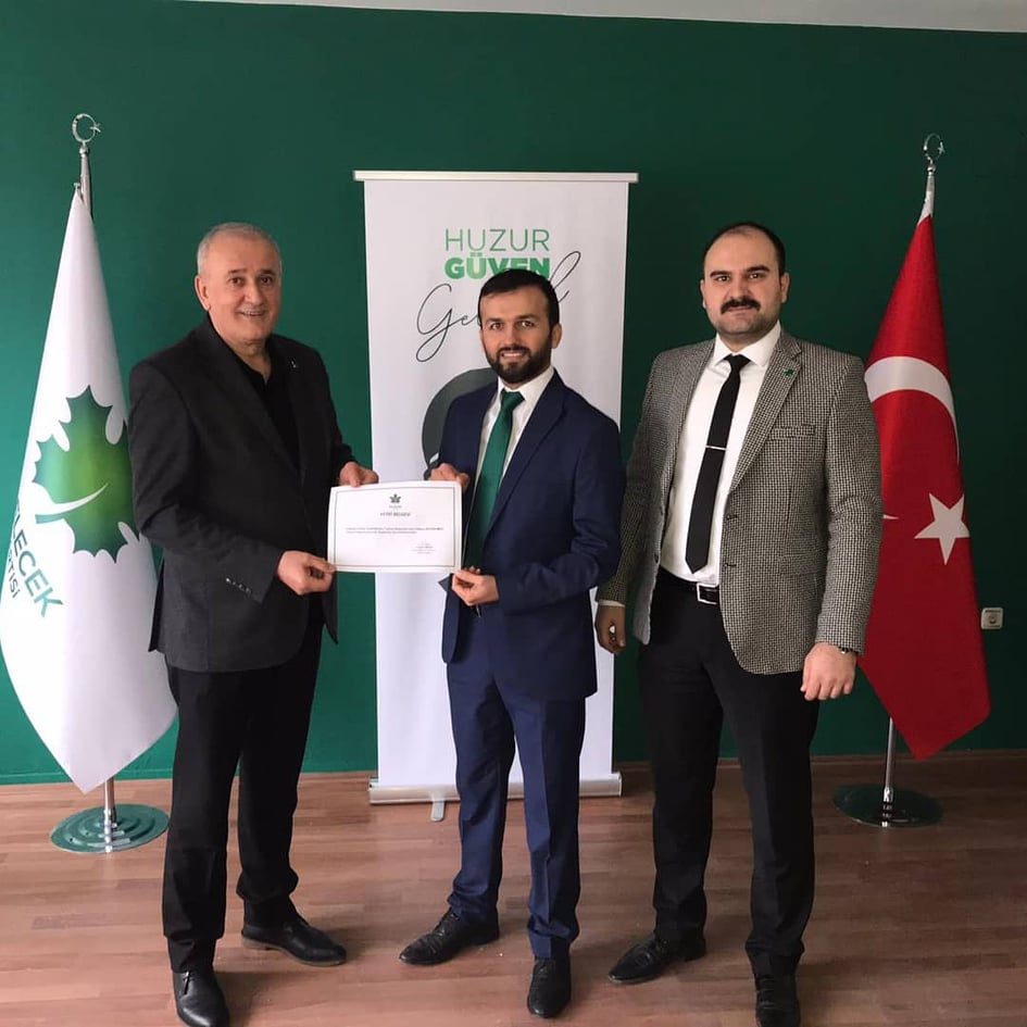 Ertürkmen Gelecek Partisi Fatsa ilçe başkanı oldu