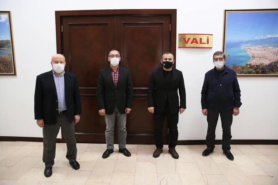 Güneş Gazetesi Ordu Valisi Tuncay Sonel' i ziyaret etti