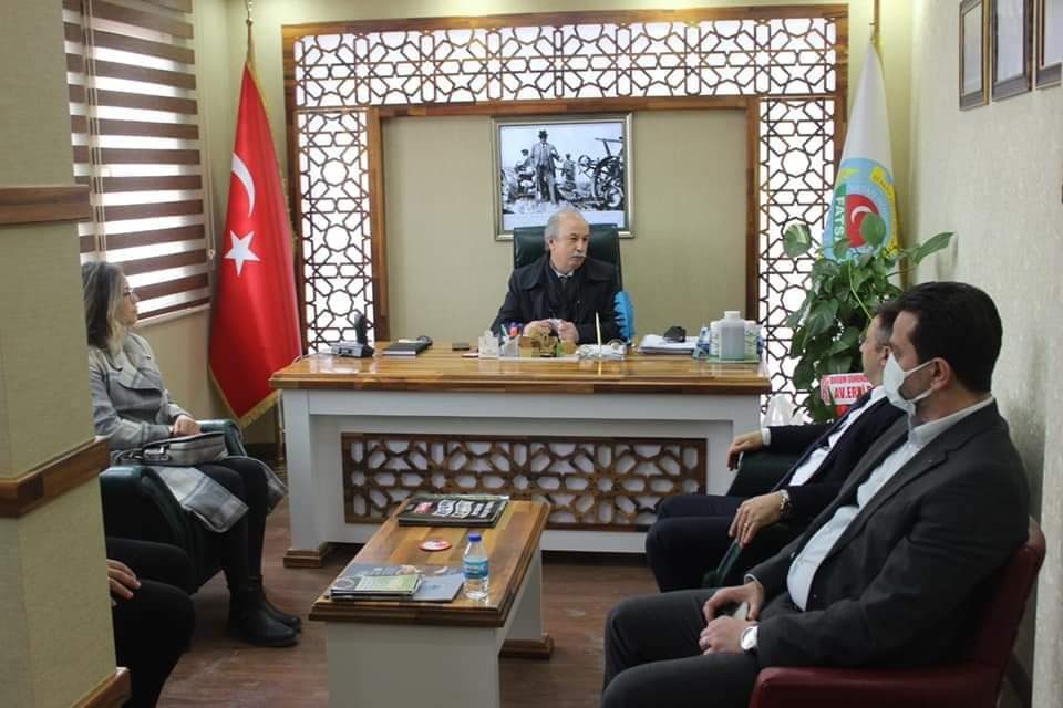 AK Parti Fatsa ilçe başkanı İsa Yüksel oda başkanlarını ziyaret etti